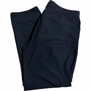 Vuori Meta Performance Pants Mens 38x28 Black Stretch Casual Athletic